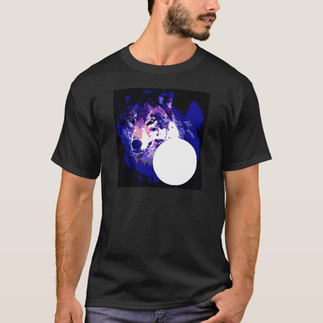 Camiseta Wolf & Moon (Frente)