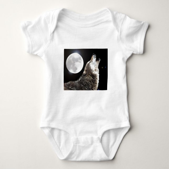 Camiseta Wolf & Moon (Frente)