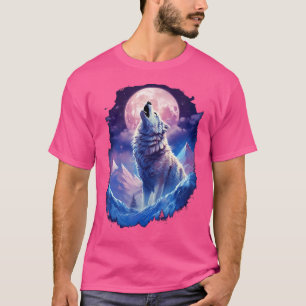 Camiseta Wolf Moon Engraçando Lobos Engraçados Pacote De Lo