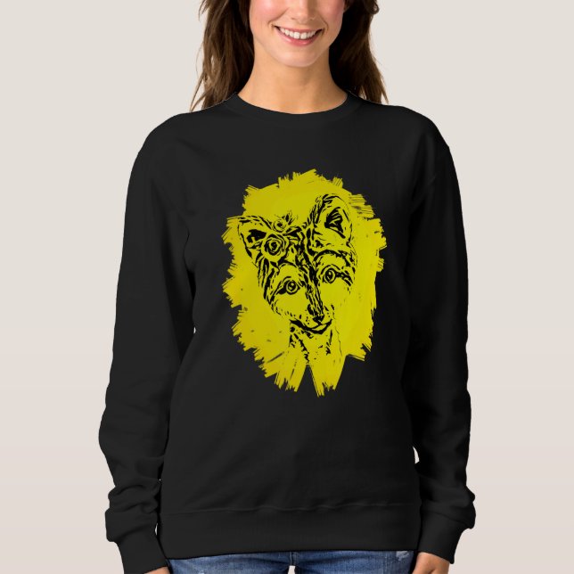 Camiseta Wolf Motif Pack Wild Lupus Colorful Wolves De (Frente)