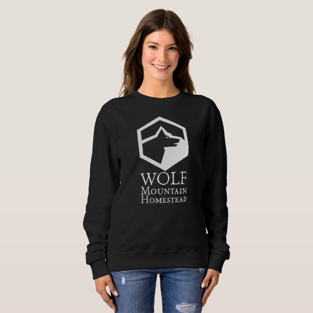 Camiseta Wolf Mountain Homestead (Frente Completa)