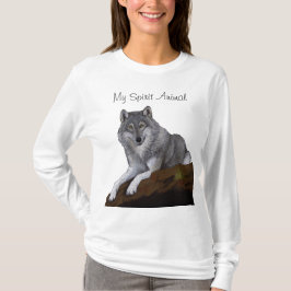 Camiseta Wolf My Spirit Animal