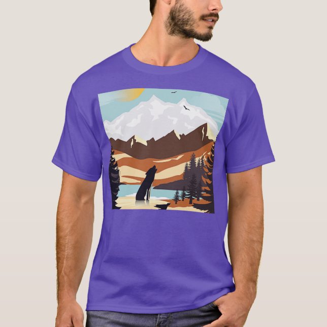Camiseta Wolf National Park (Frente)