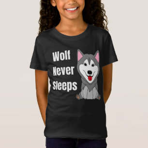 Camiseta Wolf Nunca Dorme