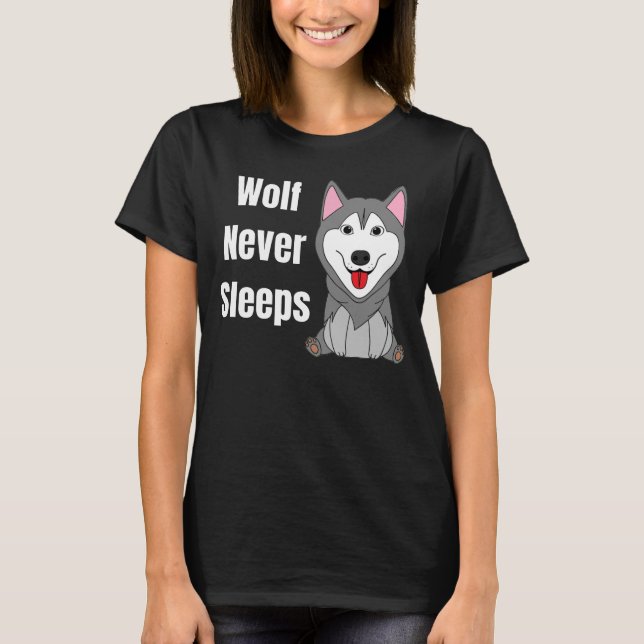 Camiseta Wolf Nunca Dorme (Frente)