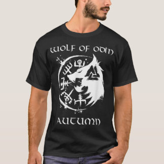 Camiseta Wolf Of Odin Autumn  Personalized 