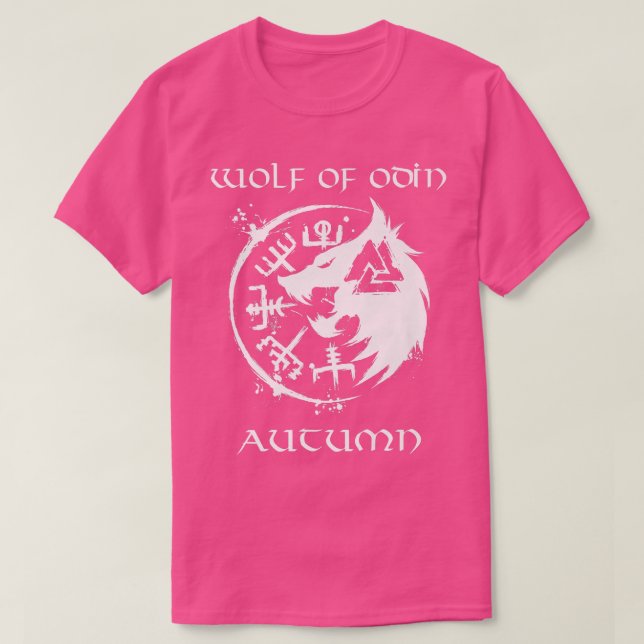Camiseta Wolf Of Odin AutumnPersonalized (Frente do Design)