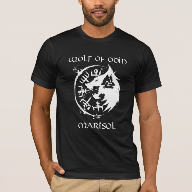 Camiseta Wolf Of Odin Marisol  Personalized (Frente)