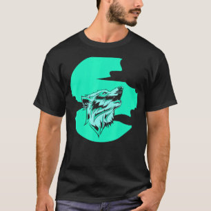 Camiseta Wolf Predator Animal Forest Wolf Howling