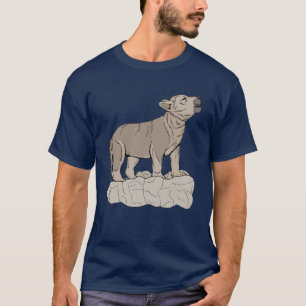 Camiseta Wolf Pup Howling