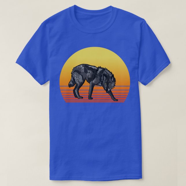 Camiseta Wolf Sun (Frente do Design)