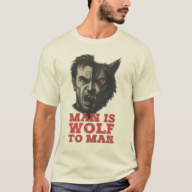 Camiseta Wolf to Man (Frente)