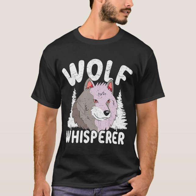 Camiseta Wolf Whisperer Werewolf Wolfpack Wolfgang Willife (Frente)