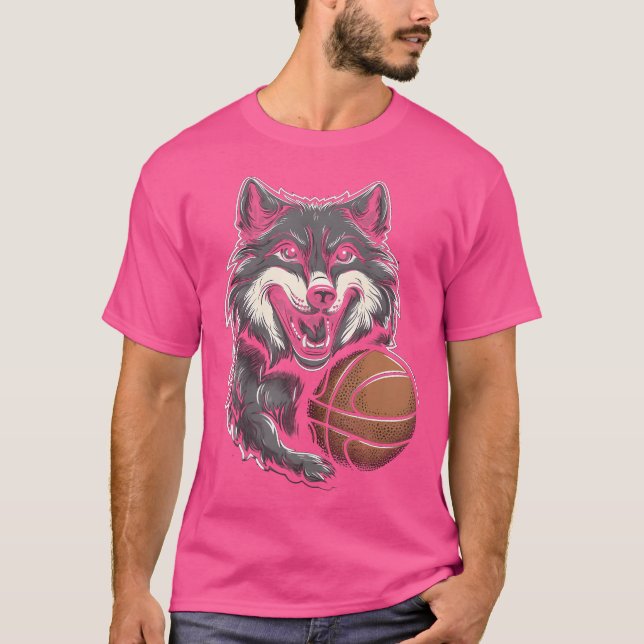 Camiseta Wolf Wolf For Men Wolf Women Wolf Moon (Frente)