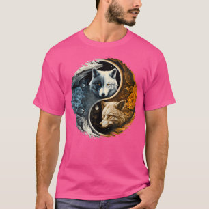Camiseta Wolf Yin Yang