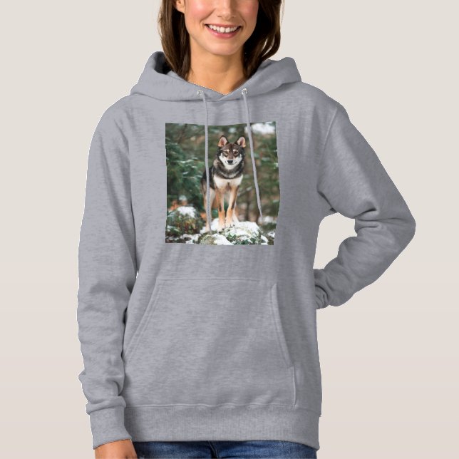 Camiseta Wolfdog Hoodie (Frente)