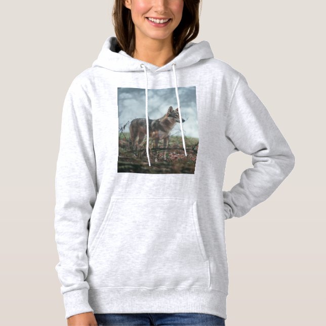 Camiseta Wolfdog Hoodie (Frente)