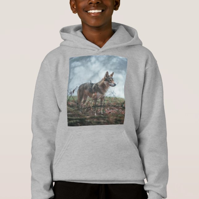 Camiseta Wolfdog Hoodie (Frente)