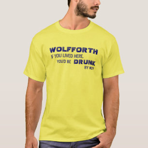 CAMISETA WOLFFORTH ESTÁ MOLHADO!