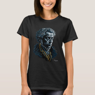 Camiseta Wolfgang Amadeus Mozart Compositor Músico Pianista