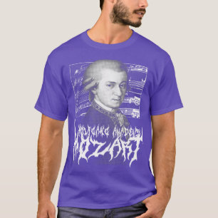 Camiseta Wolfgang Amadeus Mozart Metal