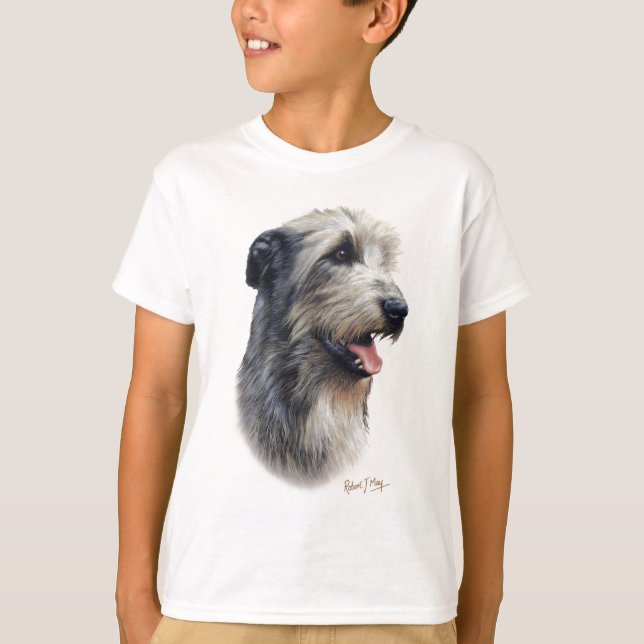 Camiseta Wolfhound irlandês (Frente)