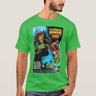 Camiseta Wolfman Halloween espanhol