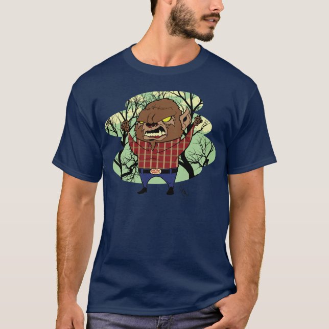 Camiseta Wolfman principal gordo (Frente)