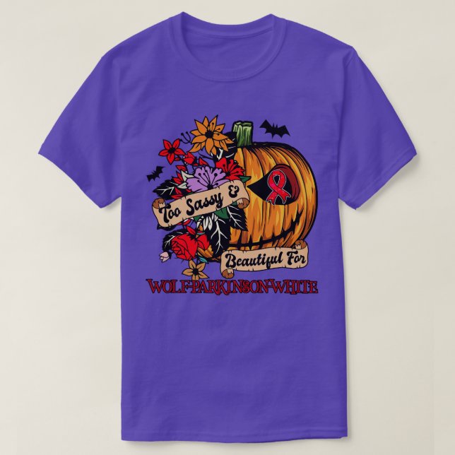 Camiseta WolfParkinsonAlavanca Retrorando o halloween assus (Frente do Design)