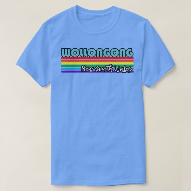 Camiseta Wollongong New South Wales Pride Wollongong LGBT G (Frente do Design)