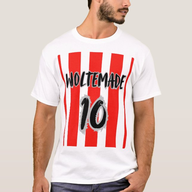 Camiseta Woltemade 10 Sunderland Piada (Frente)