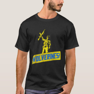 Camiseta Wolverines Apoiam a Ucrânia Fiquem com a Ucrânia U