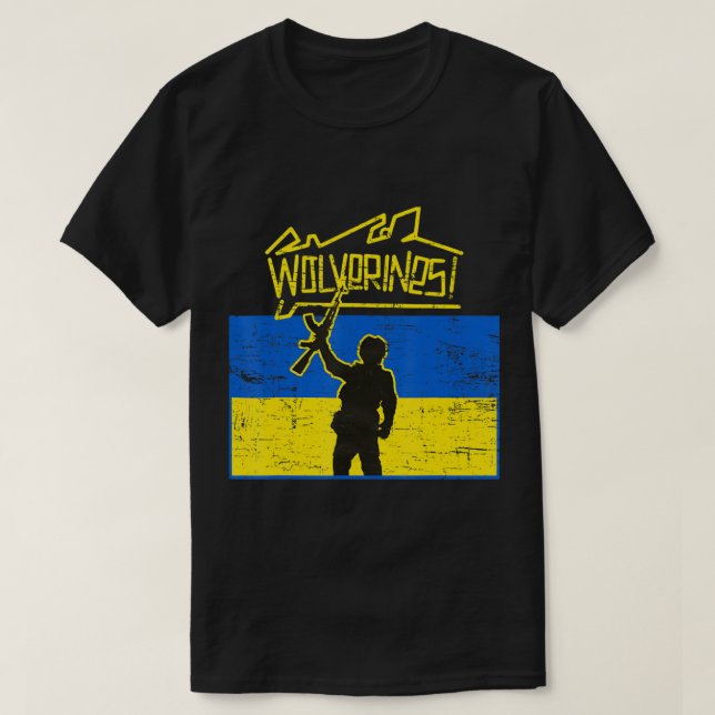 Camiseta Wolverines da Ucrânia (Frente do Design)