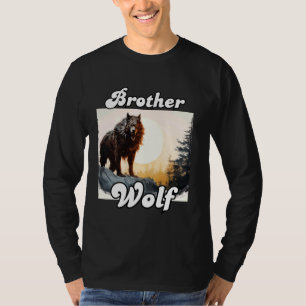 Camiseta Wolves da Tribo Correspondente do Wolf Camping Pac