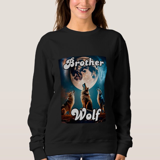 Camiseta Wolves da Tribo Correspondente do Wolf Camping Pac (Frente)