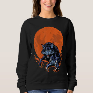Camiseta Wolves Howling Na Lua - Lobos-Lobos Caçadores_1