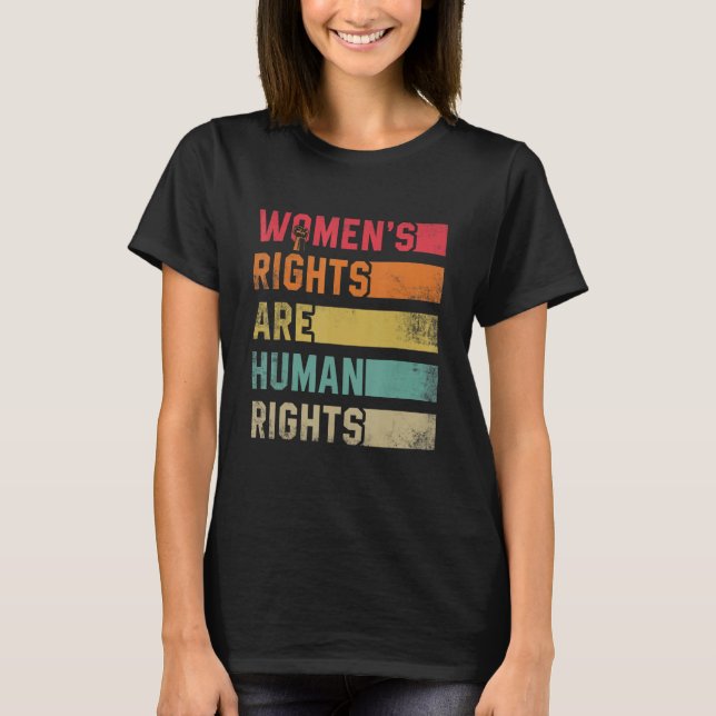 Camiseta Woman rights are Human rights (Frente)