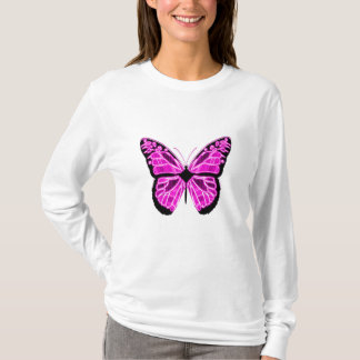 Camiseta Woman's Butterfly Long Sleeve Shirt