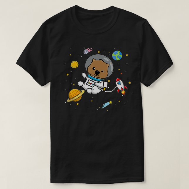 Camiseta Wombat (Frente do Design)