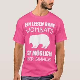 Camiseta Wombat Animal Austrália