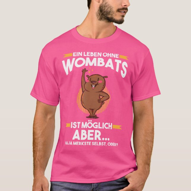 Camiseta Wombat Austrália (Frente)