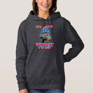Camiseta Wombat de Hip Hop Música Animal Divertida