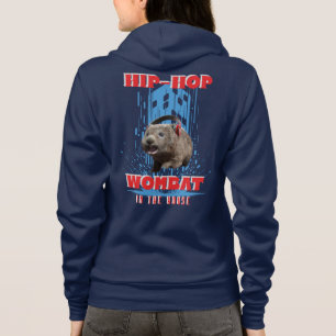 Camiseta Wombat de Hip Hop Música Divertida Animal