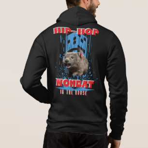 Camiseta Wombat de Hip Hop Música Divertida Animal