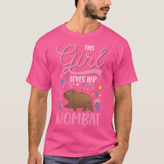 Camiseta Wombat Girl