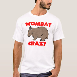 Camiseta Wombat louco