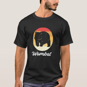 Camiseta Wombat No Zookeeper Sunset