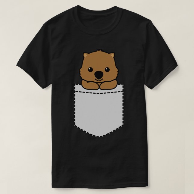 Camiseta Wombat Pocket (Frente do Design)