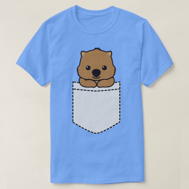 Camiseta Wombat Pocket (Frente do Design)