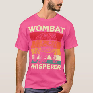 Camiseta Wombat Whisperer Funny Wombat Dizendo